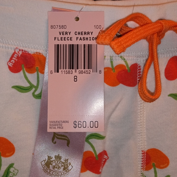 Juicy Couture Cherry Print Shorts - Picture 4 of 4